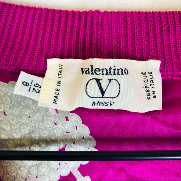 Valentino Vintage 100% Wool Sweater Cardigan 8 - Picture 3 of 13